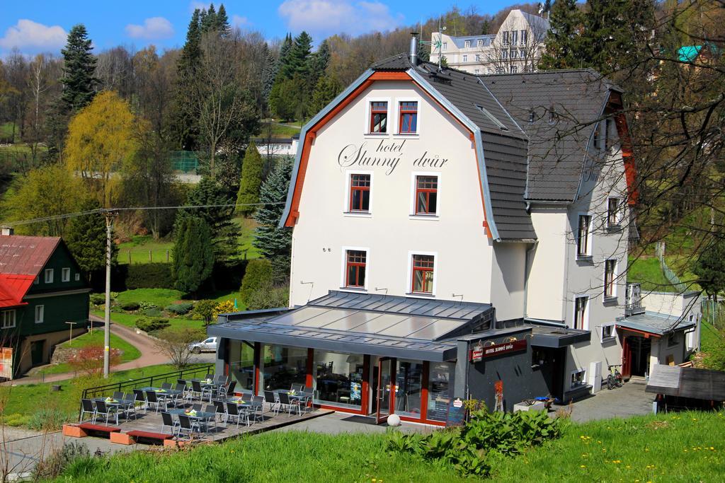 Hotel Slunny Dvur Jeseník Exteriör bild